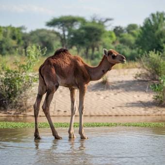 Mother Milk Calf Born in Zambia