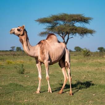 Healthy Adult Female Camel